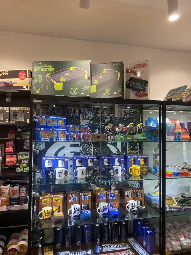 Collectables and merchandise cabinet
