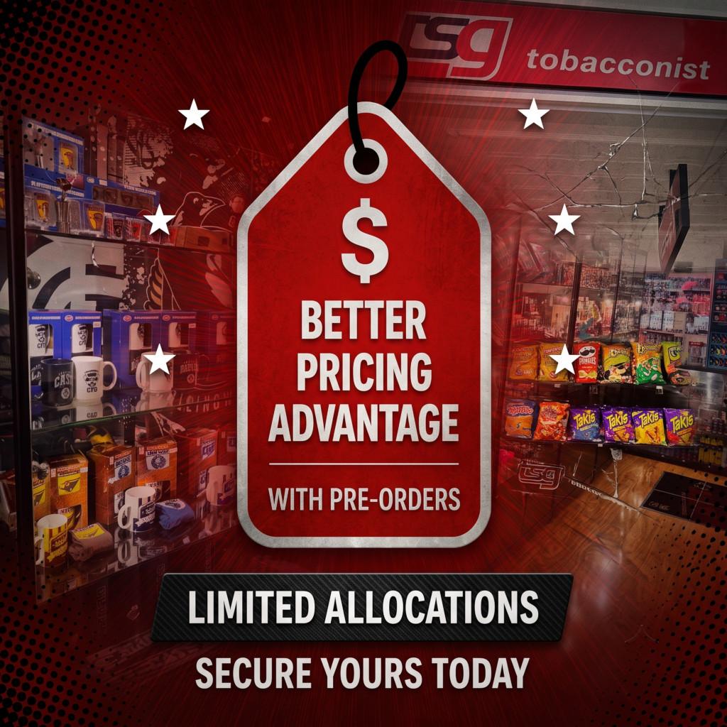 Better pricing advantage with pre-orders. Limited allocations — secure yours today.
