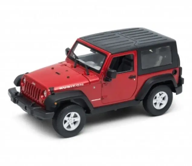 1:24 Jeep Wrangler Rubicon Soft Top (Red)