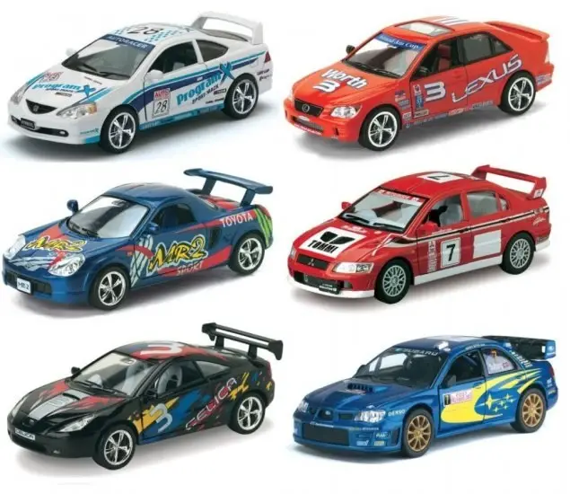 1:32~1:36 Die Cast 5″ Street Fighter 6 Assorted Models
