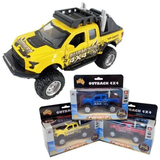 1:36 Diecast Outback 4×4 F-150 Pick Up 3 colours Asst.