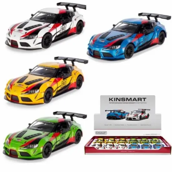 1:36 Die Cast Toyota GR Supra Racing Concept with Printing
