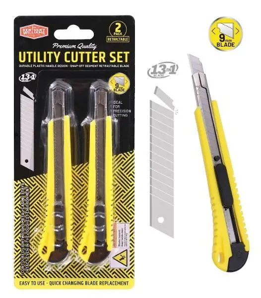2PK Utility Knife/Box Cutters