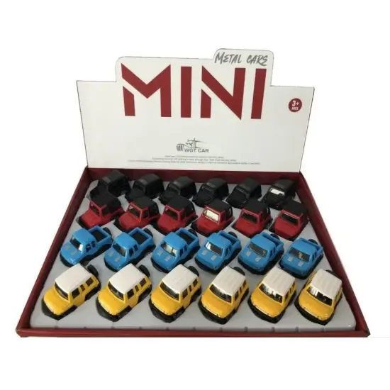 3″ Diecast Mini Cross Country Vehicle 4 Style Mixed