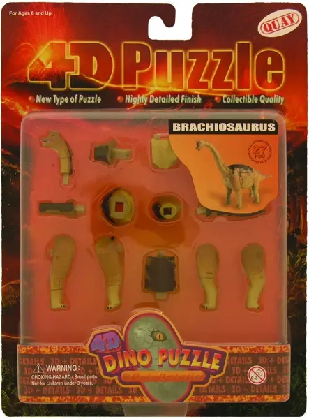 4D Puzzles – Brachiosaurus Dinosaur