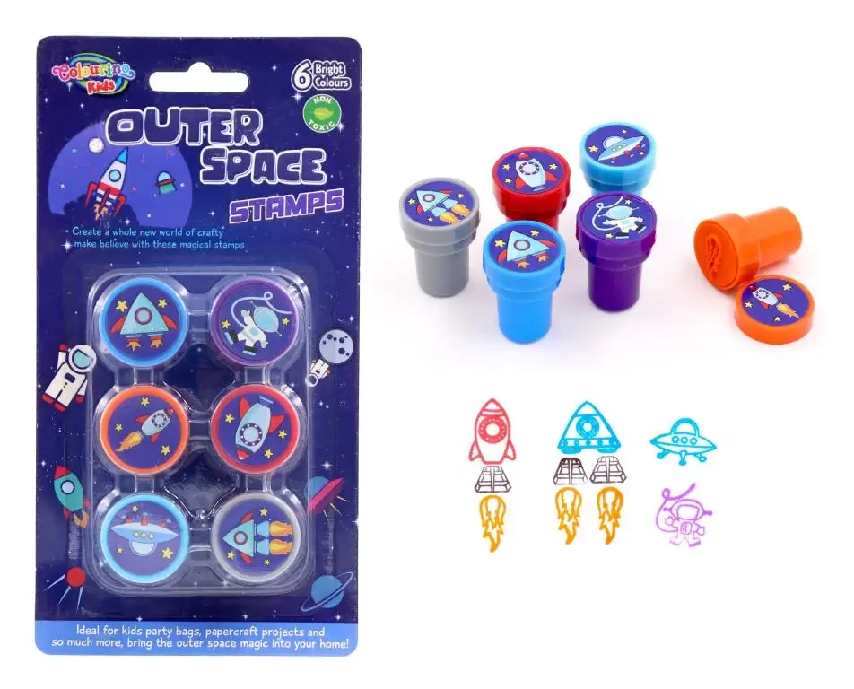 6PK Fun Stamps – Out Of Space Series