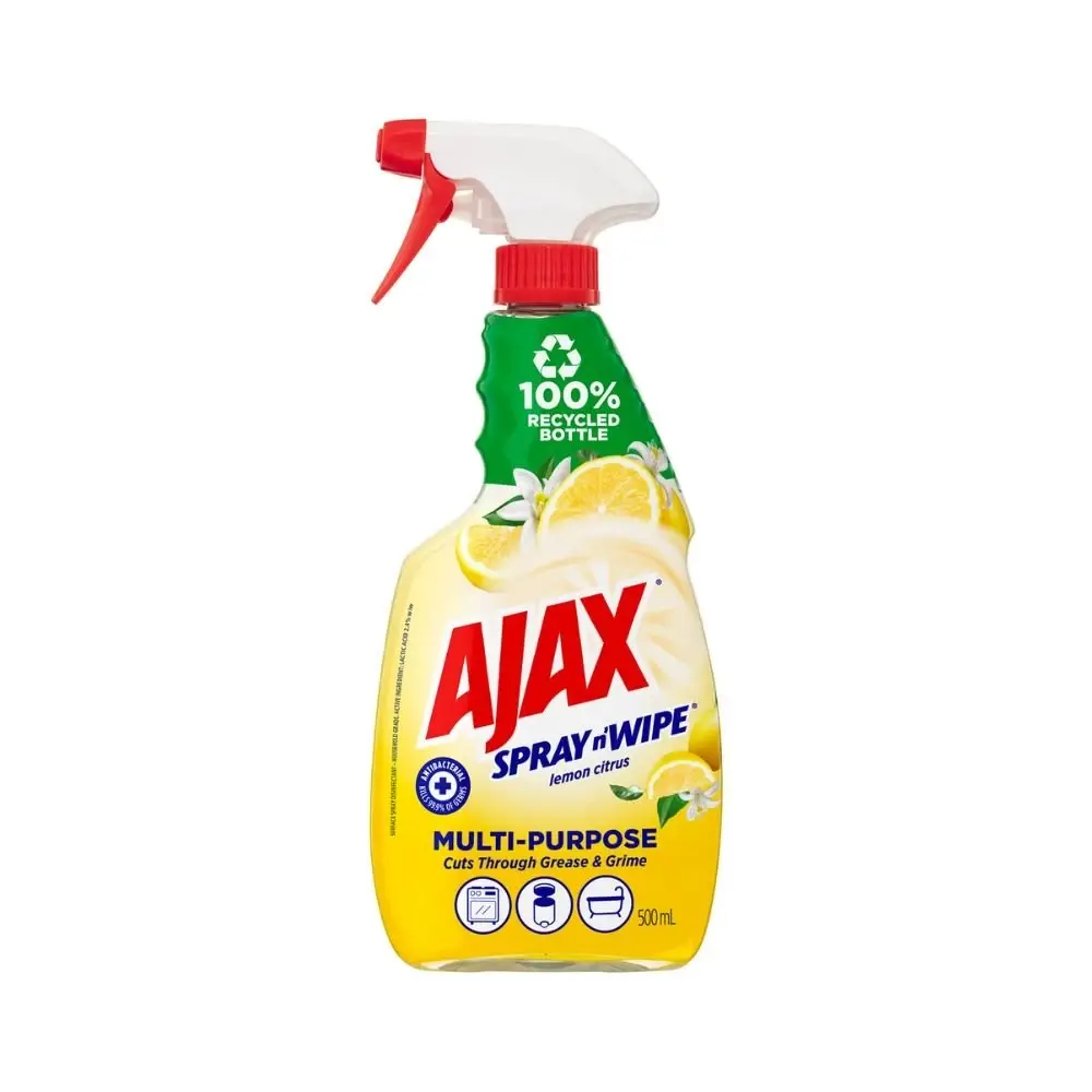 Ajax Spray N Wipe – Multi-purpose – Lemon Citrus – 500ml