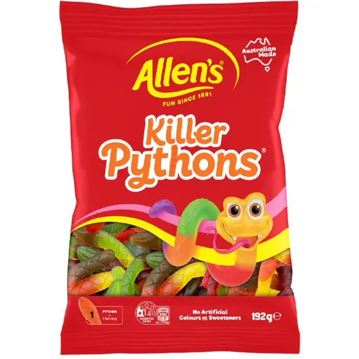 Allen’s Killer Pythons 192g