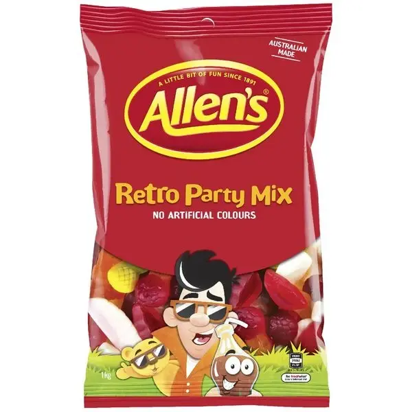 Allen’s Retro Party Mix 1kg