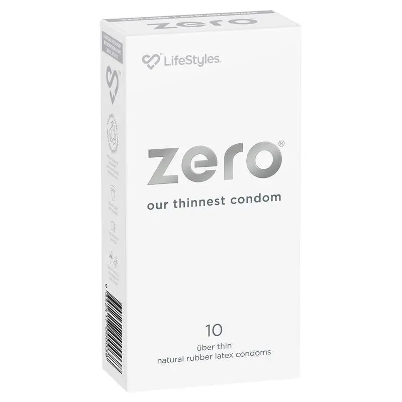 Ansell LifeStyles Zero Condoms 10 Pack