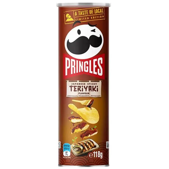 AUS Pringles Japanese Teriyaki 118g