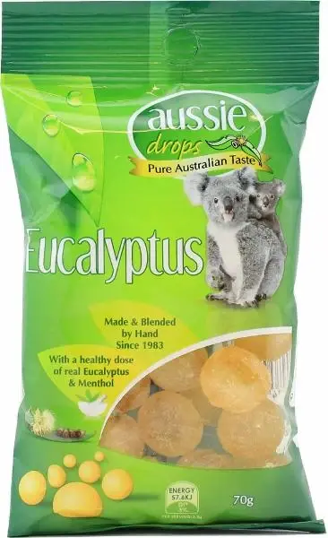 Aussie Drops Eucalyptus 70g