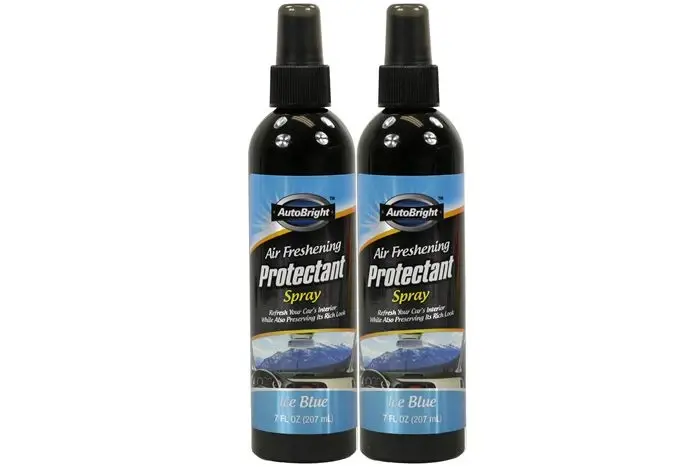AutoBright Air Freshening Protectant Spray (Ice Blue)