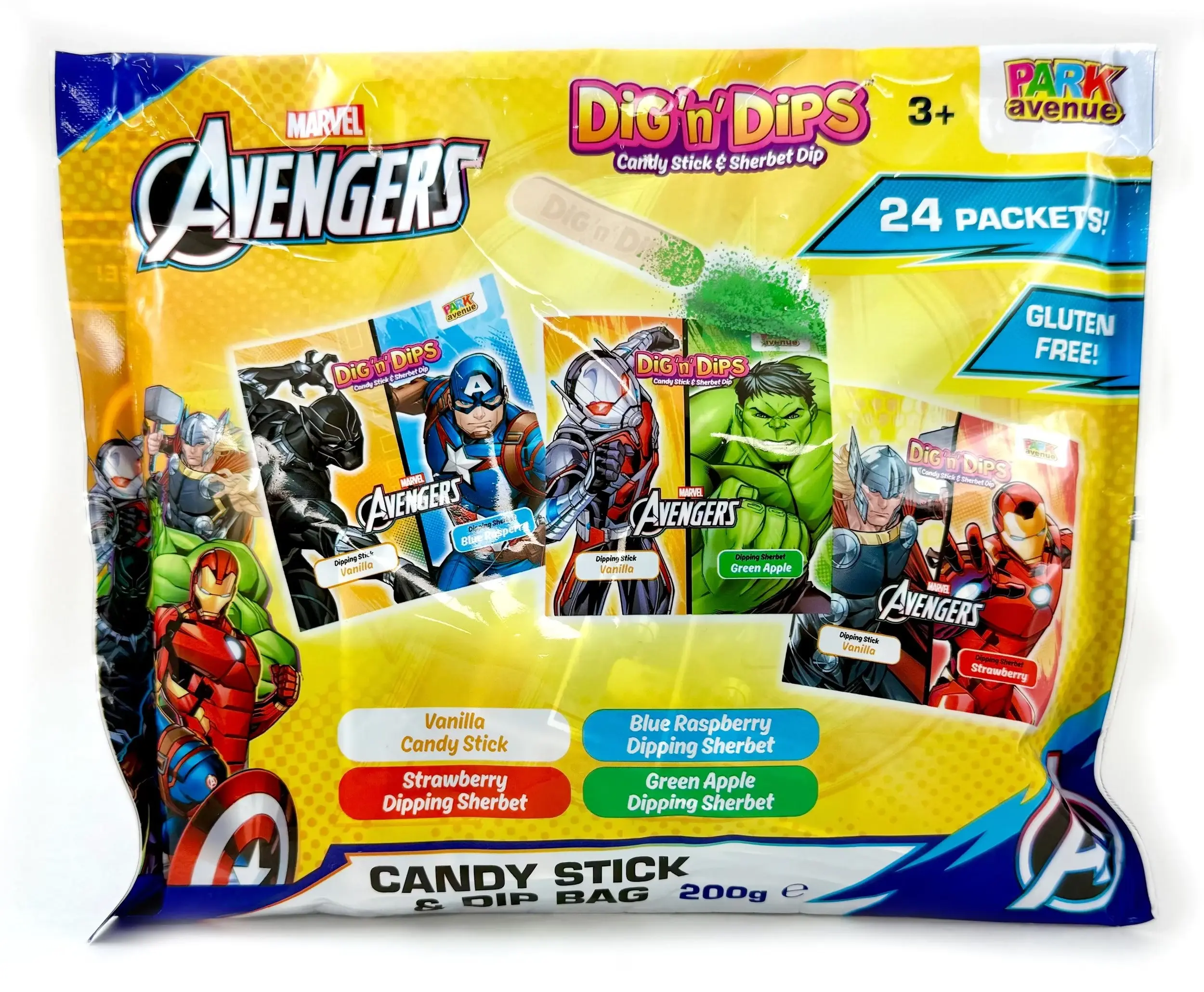 Avengers 24PK Dig n Dips 200g