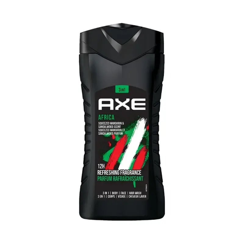 Axe 3-in-1 Body/Face/Hair Wash – Africa – 250ml