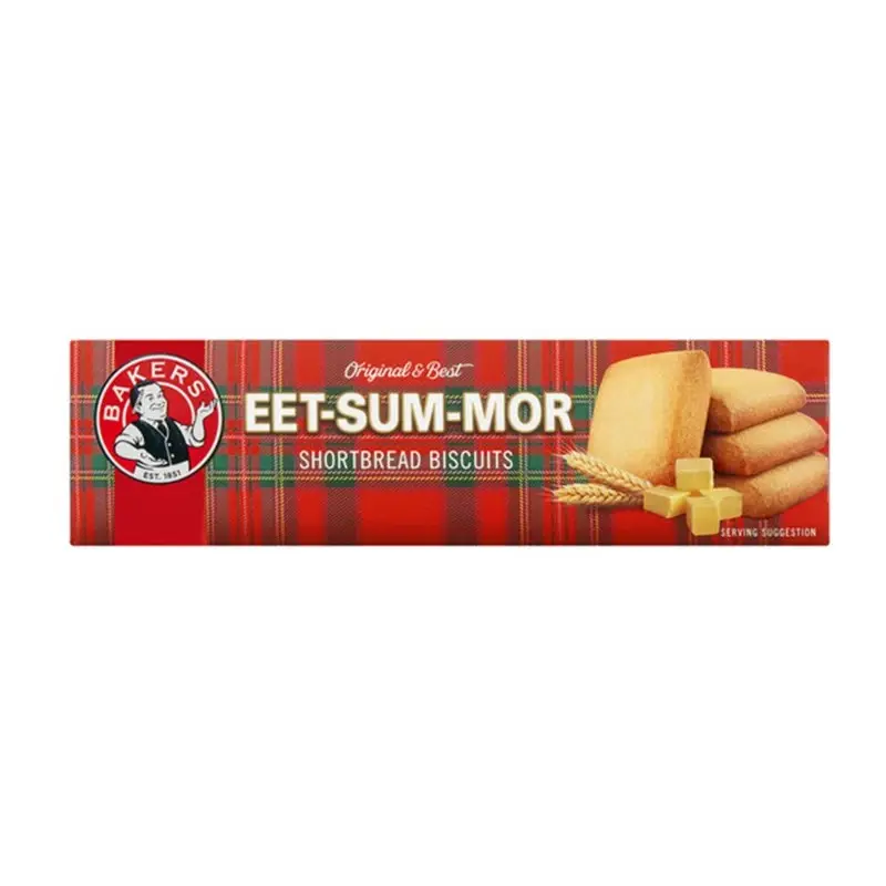 Bakers EET-SUM-MOR Shortbread Biscuits 200g