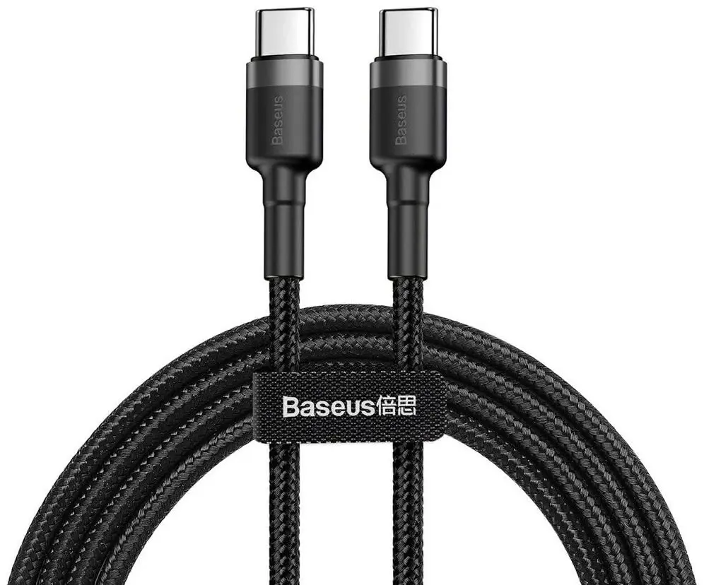 Baseus Cafule Type-C To Type-C – 2m – 60w – Fast Charging