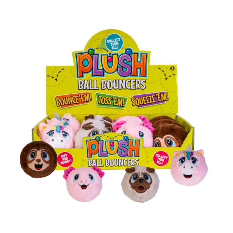 Best Mates Plush Bouncing Ball