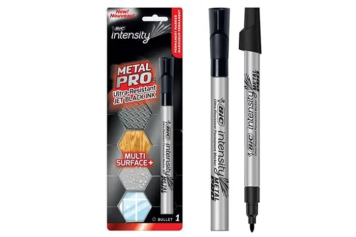 BIC Intensity Metal Pro Permanent Marker – Black