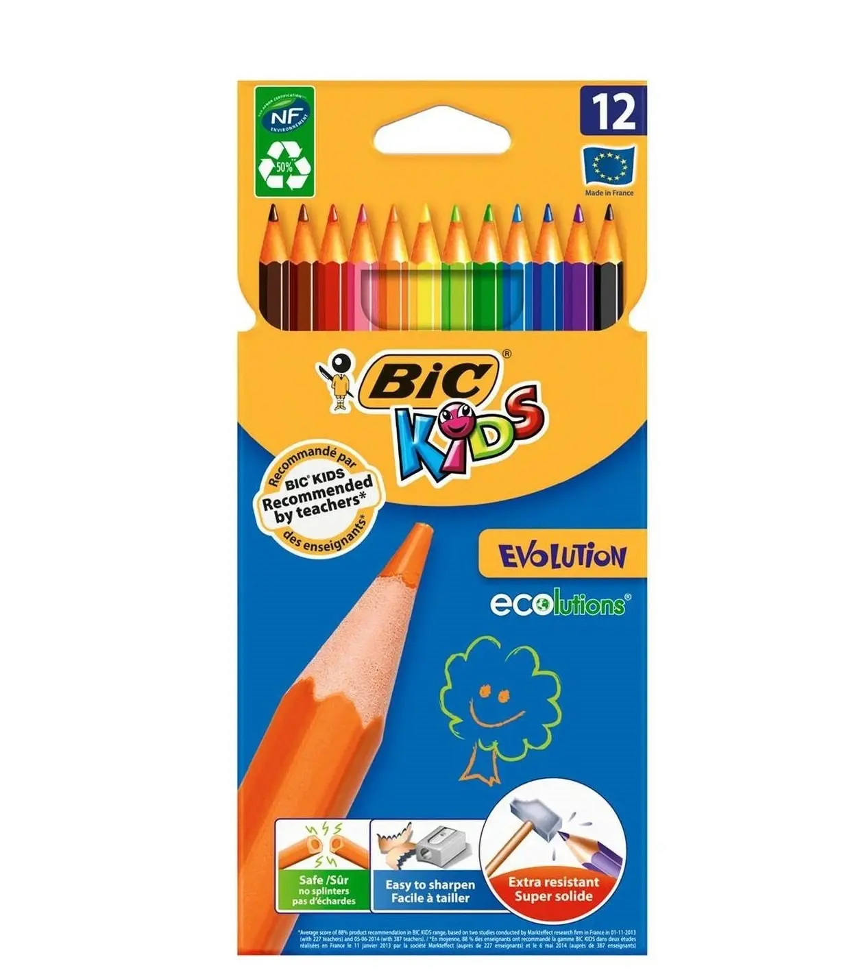 Bic Kids Colouring Pencils 12 Pack