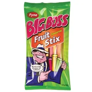 Big Boss Fruit Stix Bag 125g