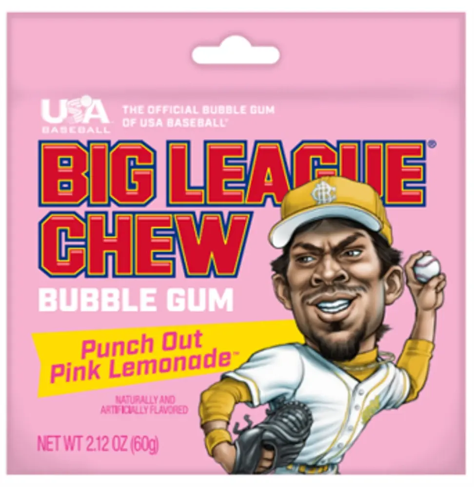 Big League Chew Pink Lemonade 60g