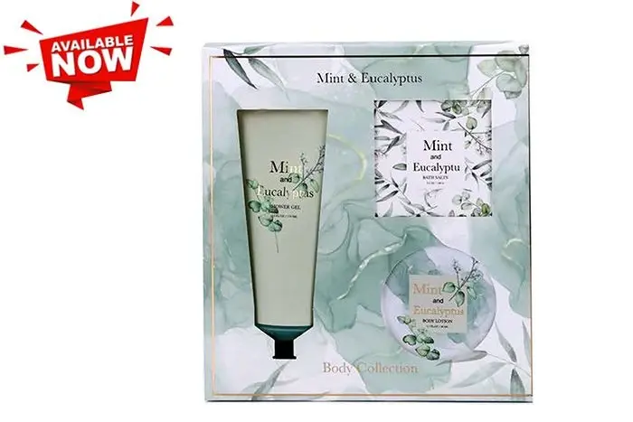 Body Collection Gift Set – Mint & Eucalyptus