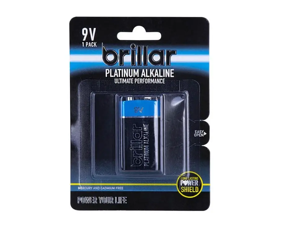 Brillar 9V Battery – 1 Pack