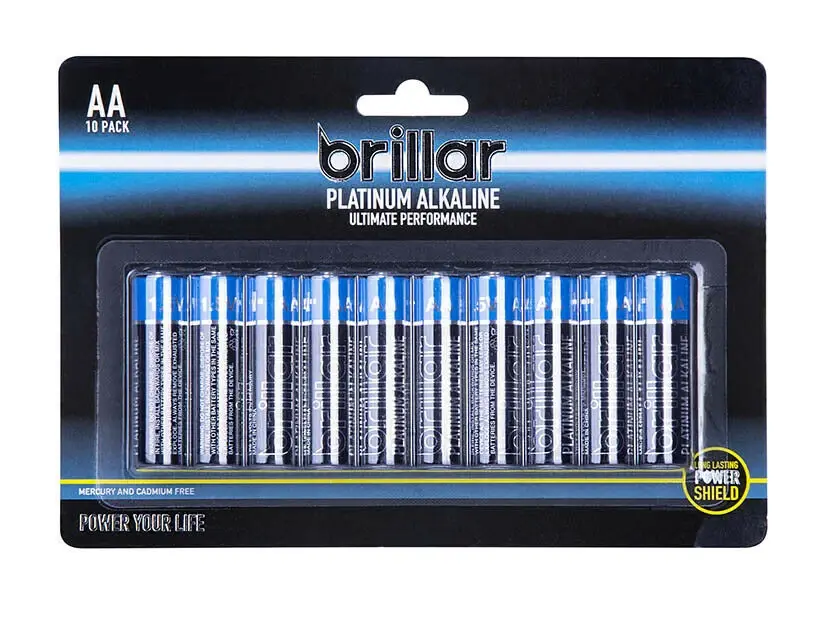 Brillar AA Battery – 10 Pack