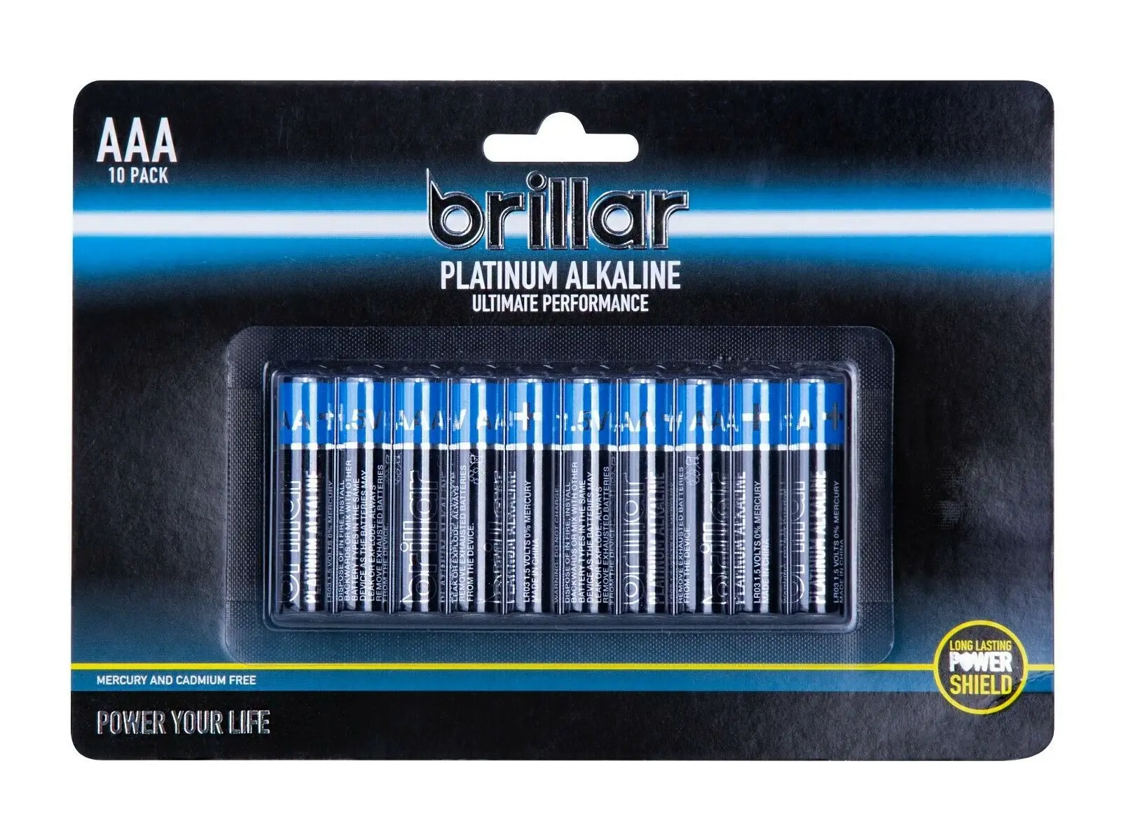 Brillar AAA Battery – 10 Pack