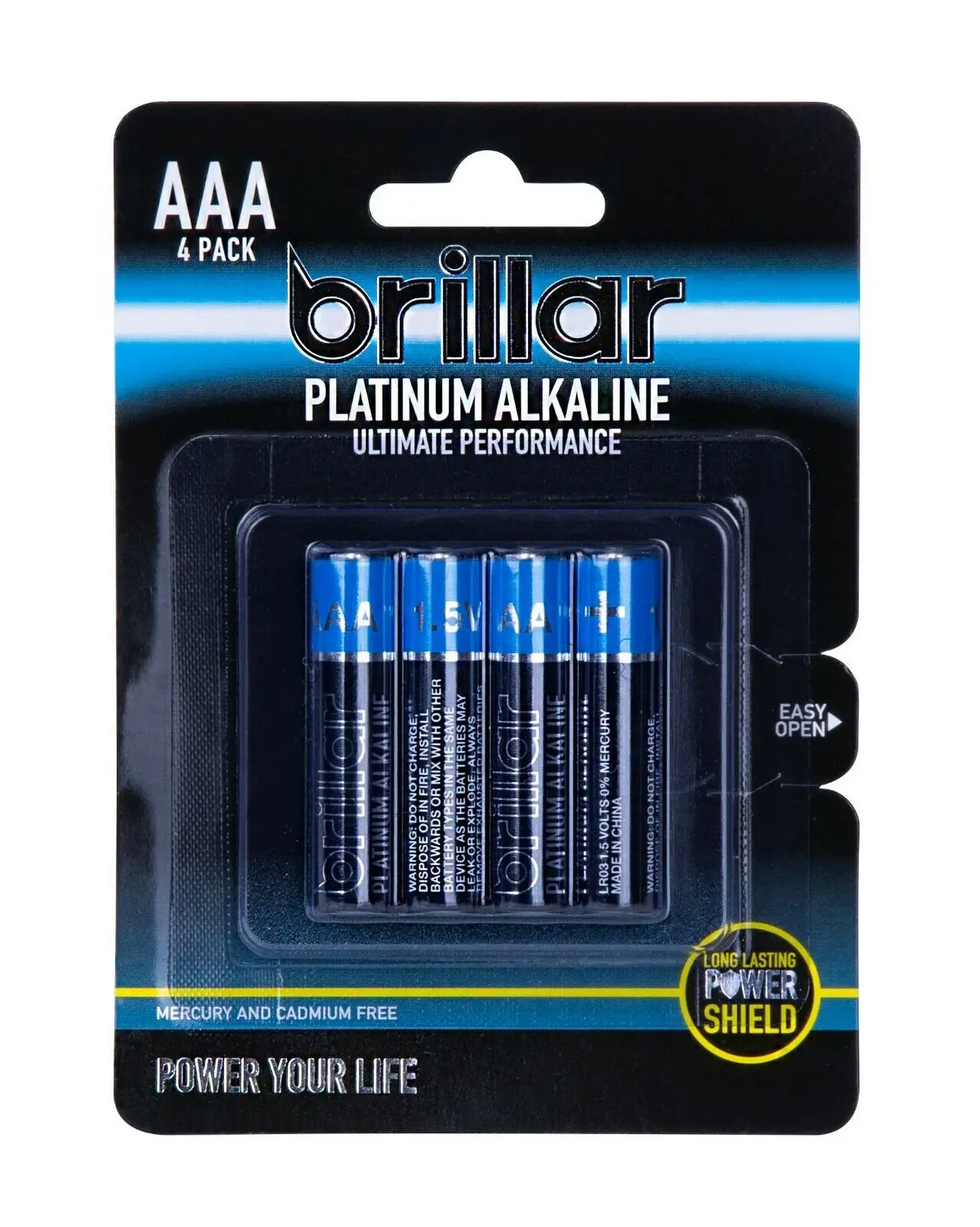 Brillar AAA Battery – 4 Pack