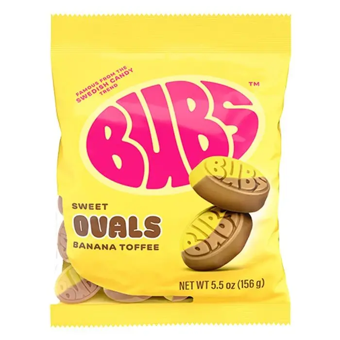 Bubs Banana Toffee 156g