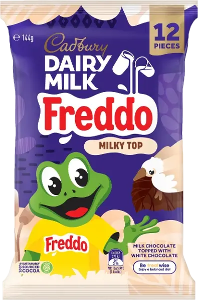Cadbury Dairy Milk Top Freddo Share pack 144g