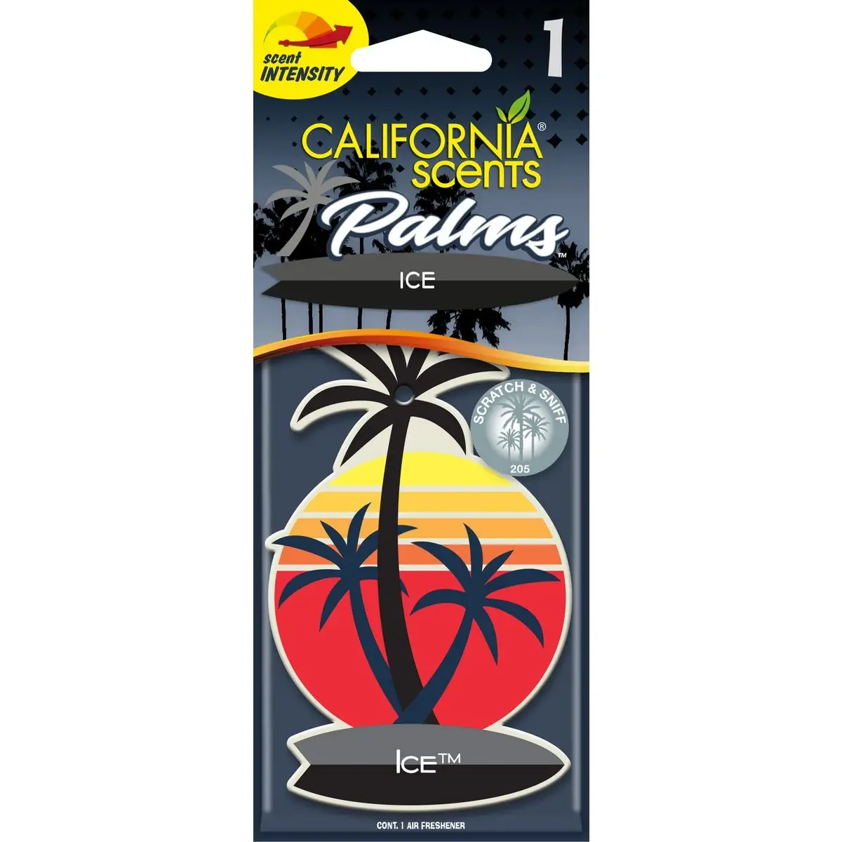 California Scents Palms Air Freshener – Ice – 1 Pack