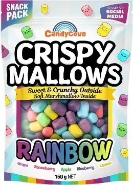 CandyCove Crispy Mallows Rainbow 150g