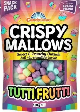 CandyCove Crispy Mallows Tutti Frutti 150g