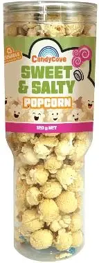 CandyCove Popcorn Travel Cup Sweet & Salty 120g