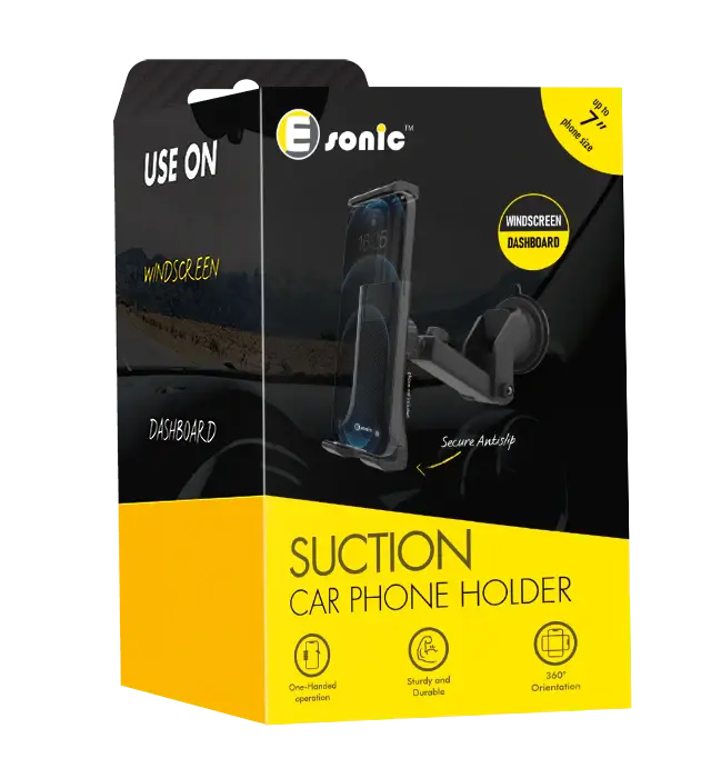 Car Phone Holder with Suction