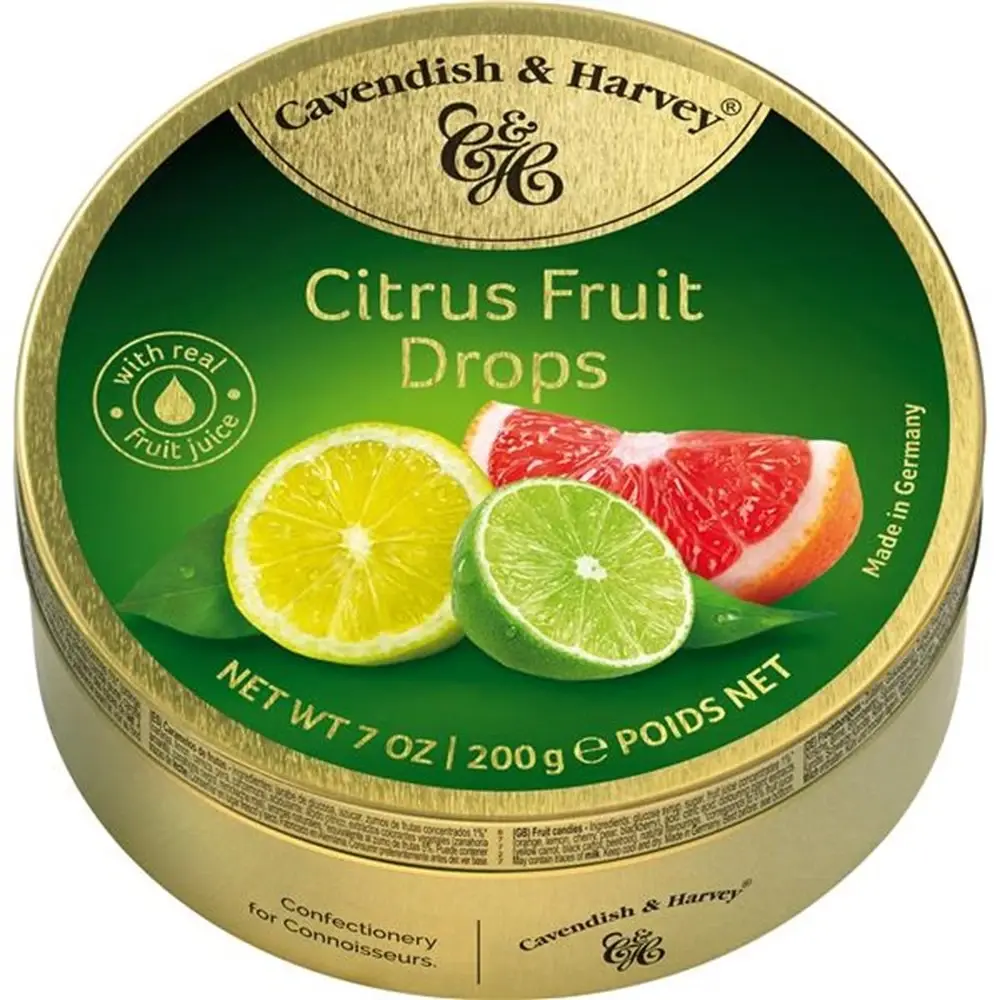 Cavendish & Harvey Citrus Fruit – 175g