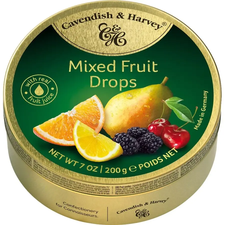 Cavendish & Harvey Mixed Fruit Drops – 200g
