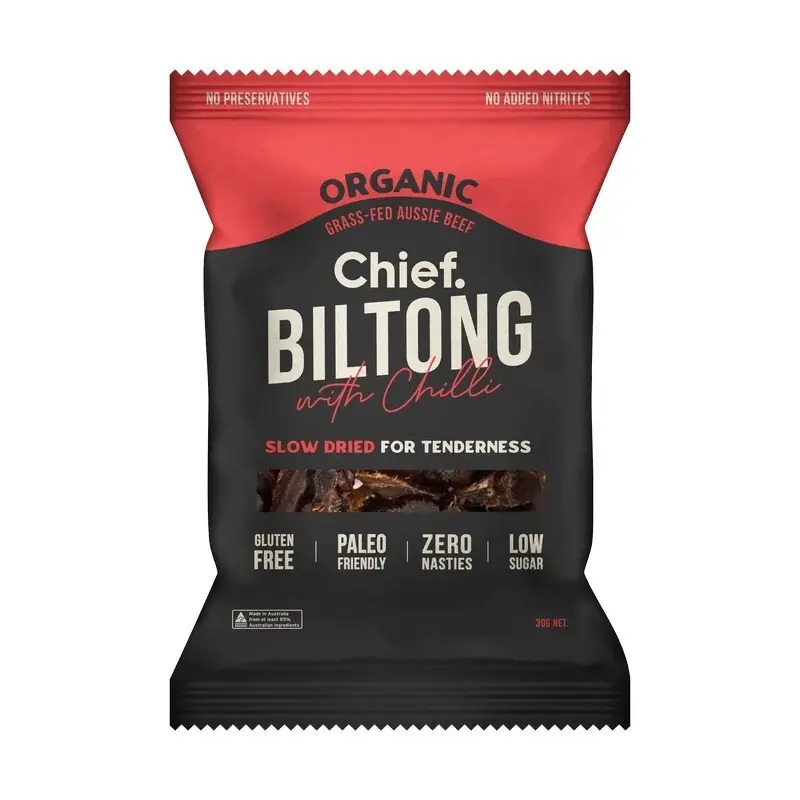 Chief Beef and Chilli Biltong 30g