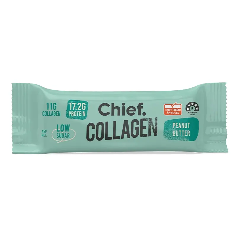 Chief Collagen Bar Peanut Butter 45g