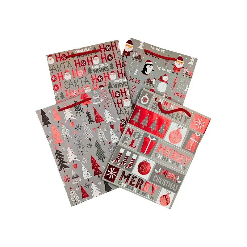 Christmas Bag – Assorted Designs – 23x18x9cm