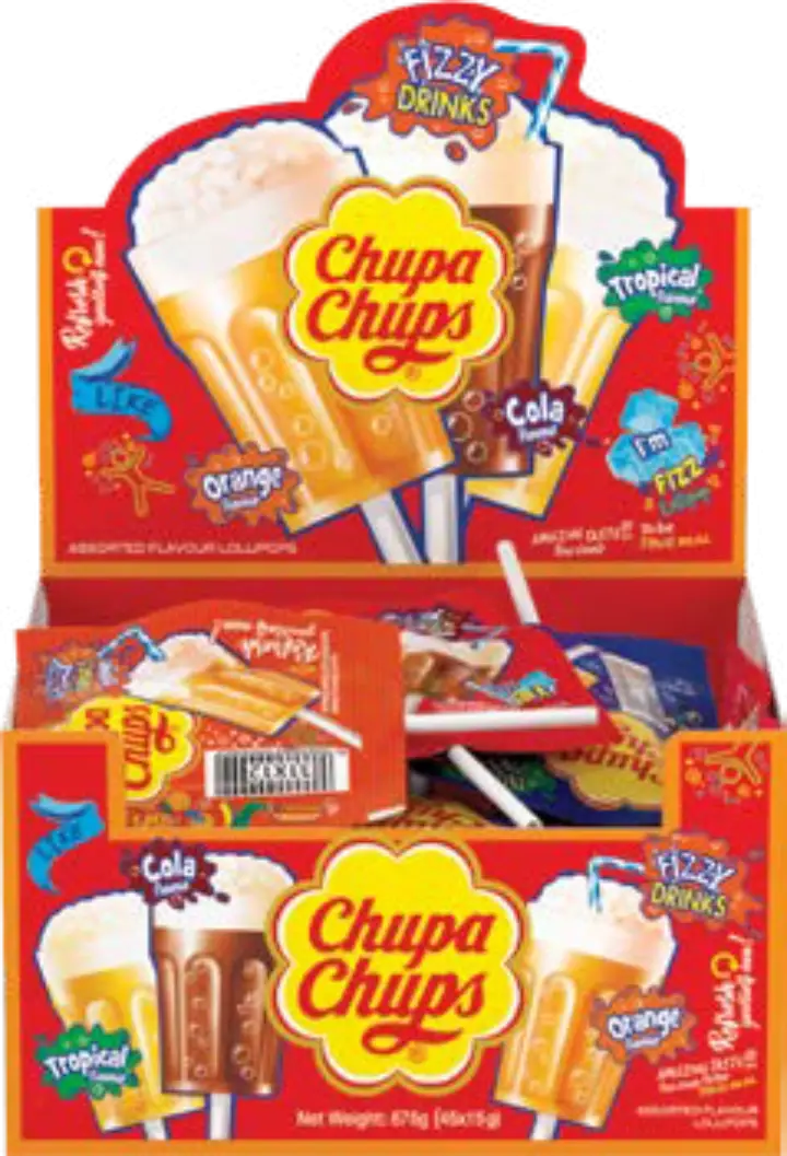 Chupa Chups 3D Fizzy Drinks
