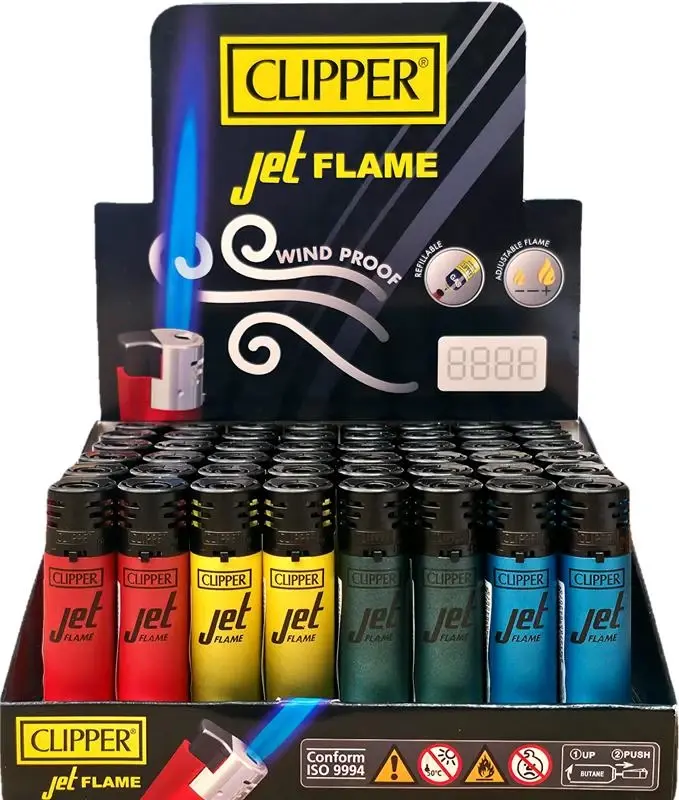 Clipper Jet Lighter Metallic