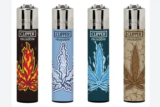 Clipper Lighter Tray Weed Elements