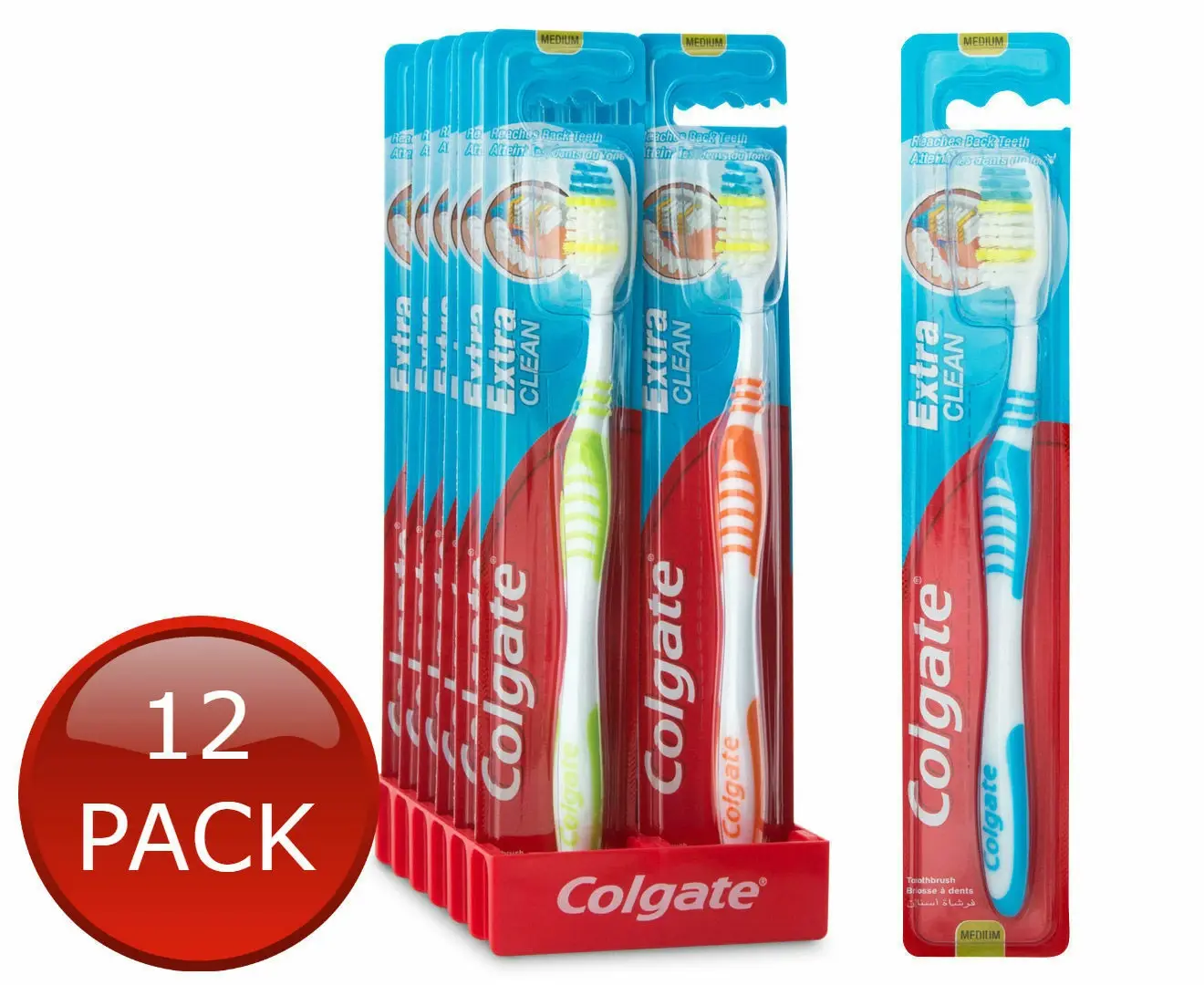 Colgate Extra Clean Toothbrush – Medium