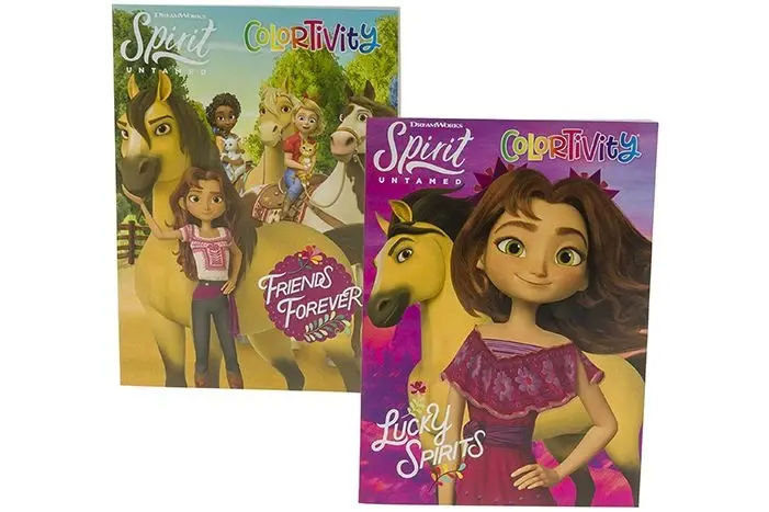 Colouring Book Spirit (2 Assorted)