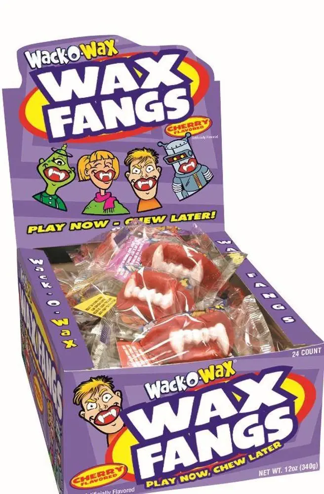 Concord Wax-O-Wax Fangs Cherry Flavored 14g
