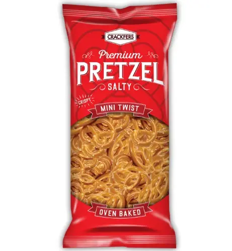 Crackfers Premium Pretzels Oven Baked 350g